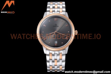 Omega - De Ville Prestige 40mm RG/SS Grey GDF MY8215