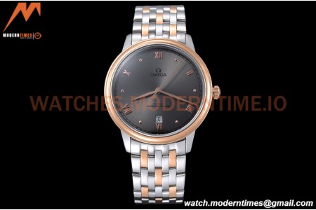 Omega - De Ville Prestige 40mm RG/SS Grey GDF MY8215
