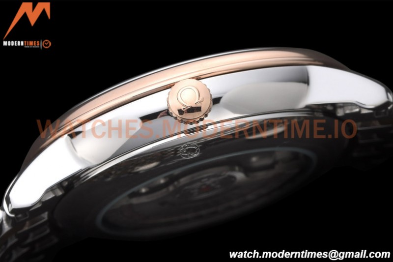Omega - De Ville Prestige 40mm RG/SS Grey GDF MY8215