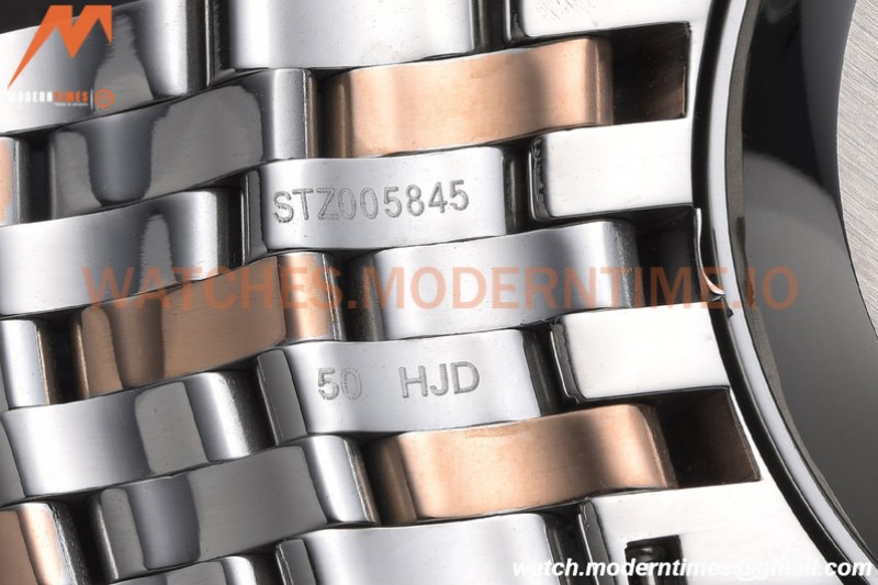 Omega - De Ville Prestige 40mm RG/SS Grey GDF MY8215