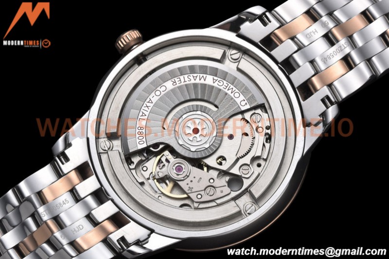 Omega - De Ville Prestige 40mm RG/SS Grey GDF MY8215