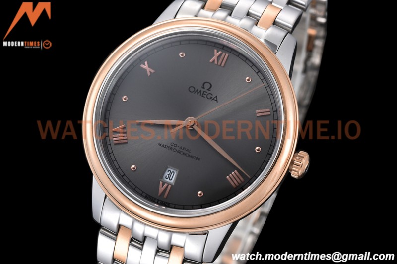 Omega - De Ville Prestige 40mm RG/SS Grey GDF MY8215