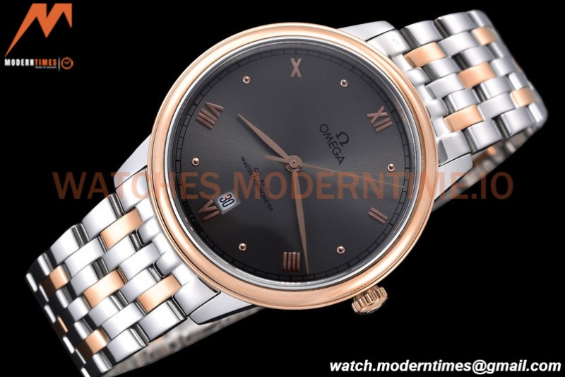Omega - De Ville Prestige 40mm RG/SS Grey GDF MY8215