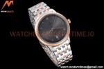 Omega - De Ville Prestige 40mm RG/SS Grey GDF MY8215