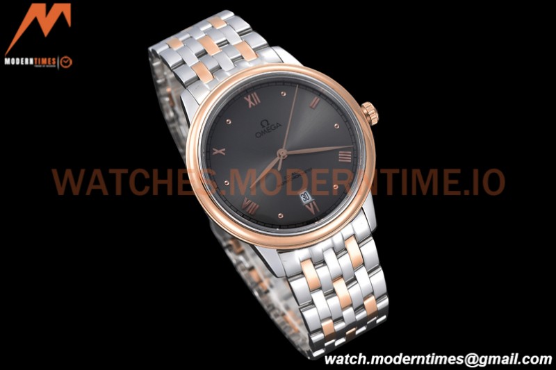 Omega - De Ville Prestige 40mm RG/SS Grey GDF MY8215