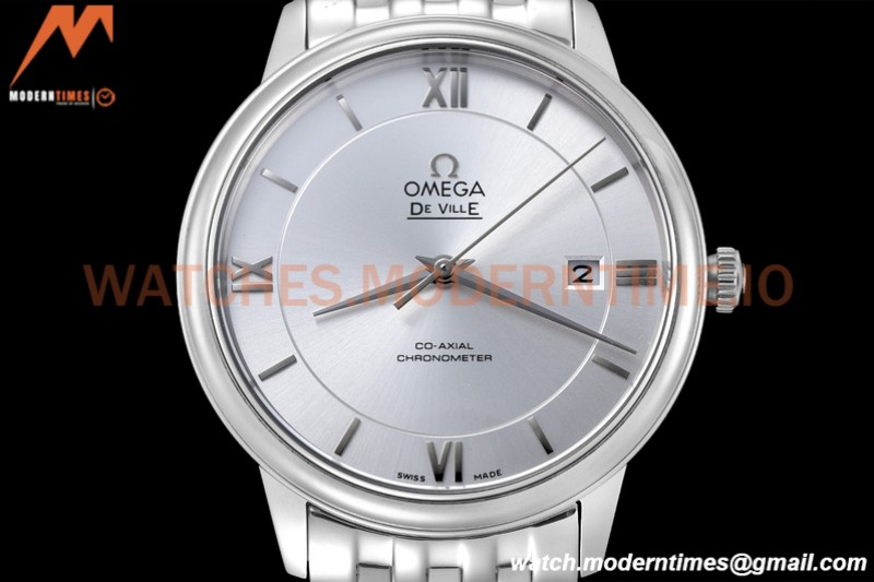 Omega - De Ville Prestige 40mm SS/SS Silver GDF MY8215