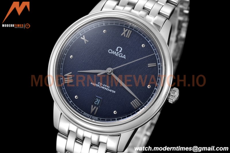 Omega - De Ville Prestige 40mm SS/SS Blue GDF MY8215