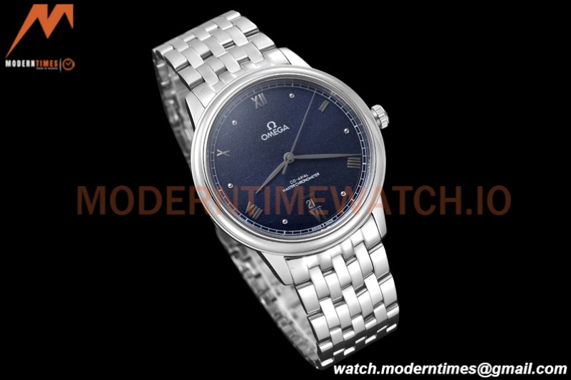 Omega - De Ville Prestige 40mm SS/SS Blue GDF MY8215