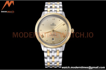 Omega - De Ville Prestige 40mm YG/SS Gold GDF MY8215