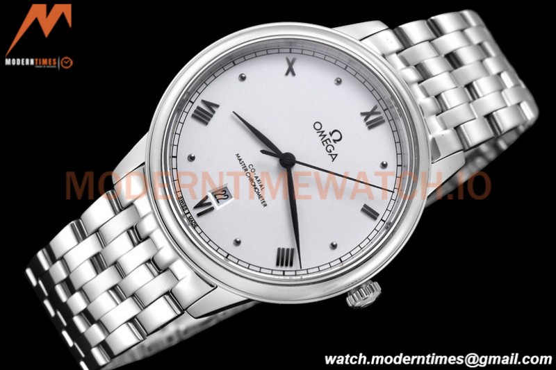 Omega - De Ville Prestige 40mm SS/SS White GDF MY8215