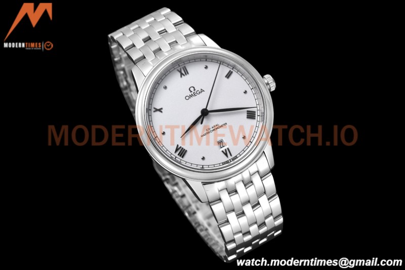Omega - De Ville Prestige 40mm SS/SS White GDF MY8215