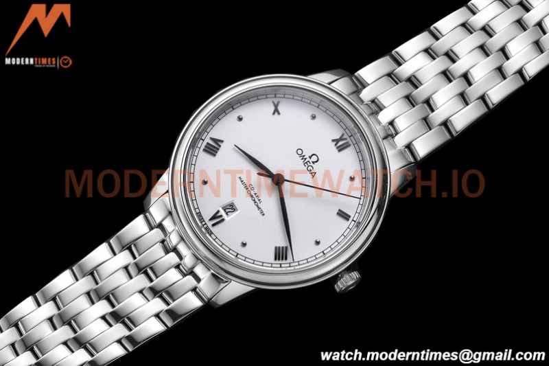 Omega - De Ville Prestige 40mm SS/SS White GDF MY8215