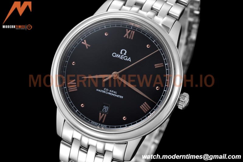 Omega - De Ville Prestige 40mm SS/SS Black GDF MY8215