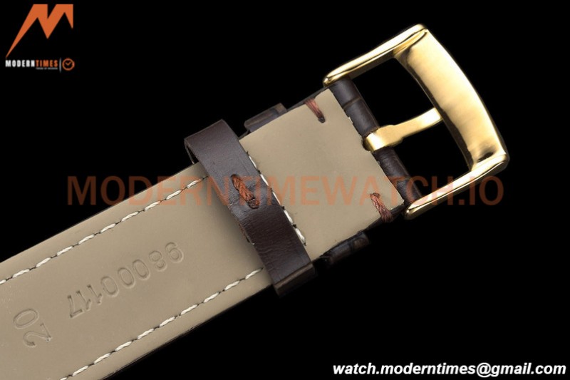 Omega - De Ville Prestige 40mm YG/LE White GDF MY8215