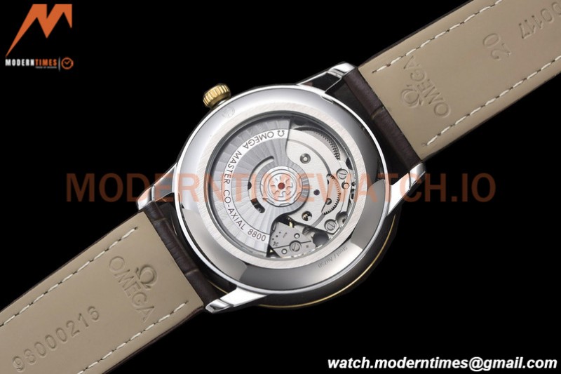 Omega - De Ville Prestige 40mm YG/LE White GDF MY8215