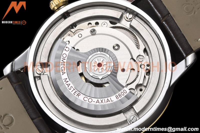 Omega - De Ville Prestige 40mm YG/LE White GDF MY8215