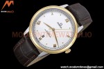 Omega - De Ville Prestige 40mm YG/LE White GDF MY8215