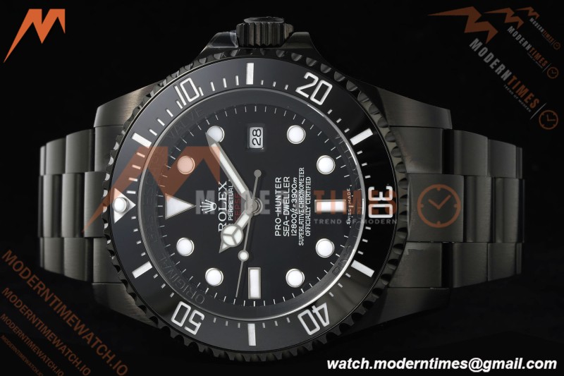 Rolex - Pro Hunter Red Deepsea Sea Dweller 116660 PVD/PVD Black GMF VR3135
