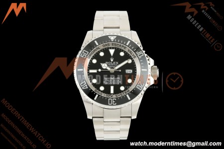 Rolex - Deepsea 126660 44mm 904L Oys SS/SS Black Dial QF VR3235