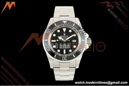 Rolex - Deepsea 126660 44mm 904L Oys SS/SS Black Dial QF VR3235