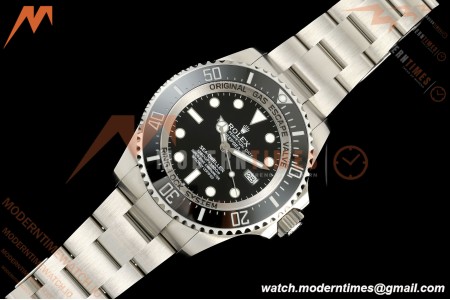 Rolex - Deepsea 126660 44mm 904L Oys SS/SS Black Dial QF VR3235