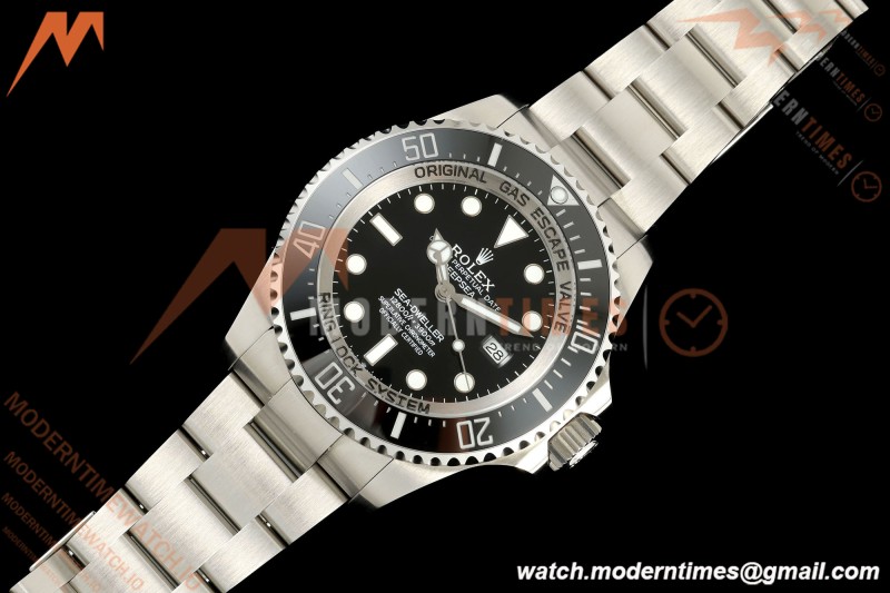 Rolex - Deepsea 126660 44mm 904L Oys SS/SS Black Dial QF VR3235
