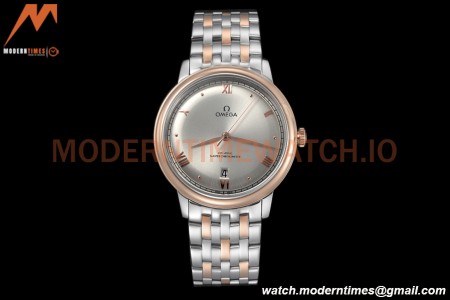Omega - De Ville Prestige 40mm RG/SS Silver BLSF A8800
