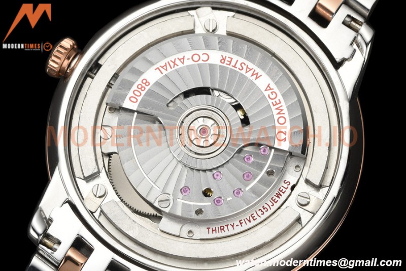 Omega - De Ville Prestige 40mm RG/SS Silver BLSF A8800