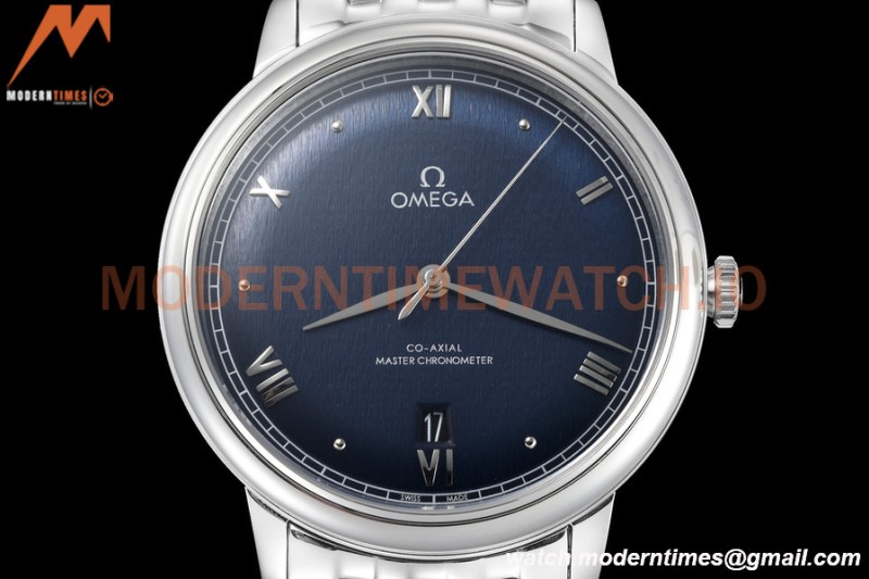 Omega - De Ville Prestige 40mm SS/SS Navy BLSF A8800