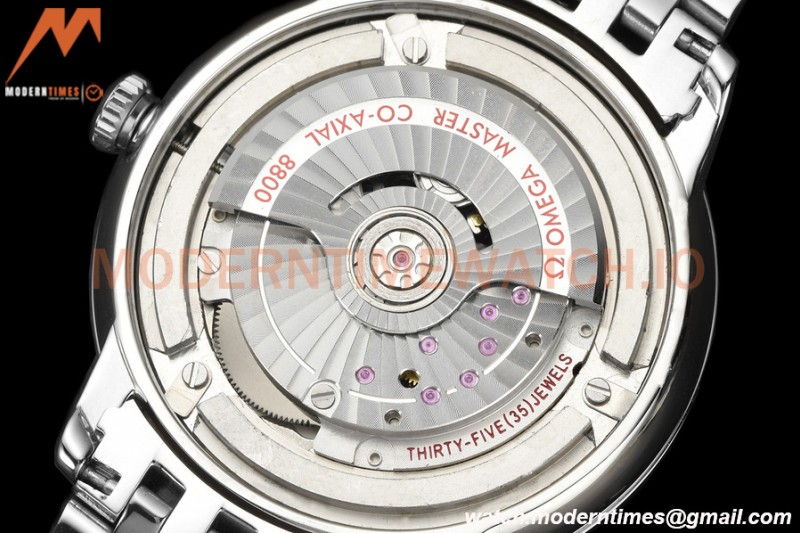 Omega - De Ville Prestige 40mm SS/SS White BLSF A8800