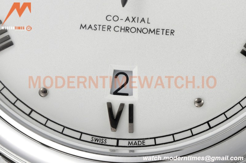 Omega - De Ville Prestige 40mm SS/SS White BLSF A8800