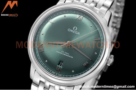 Omega - De Ville Prestige 40mm SS/SS Green BLSF A8800