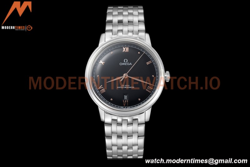 Omega - De Ville Prestige 40mm SS/SS Black BLSF A8800