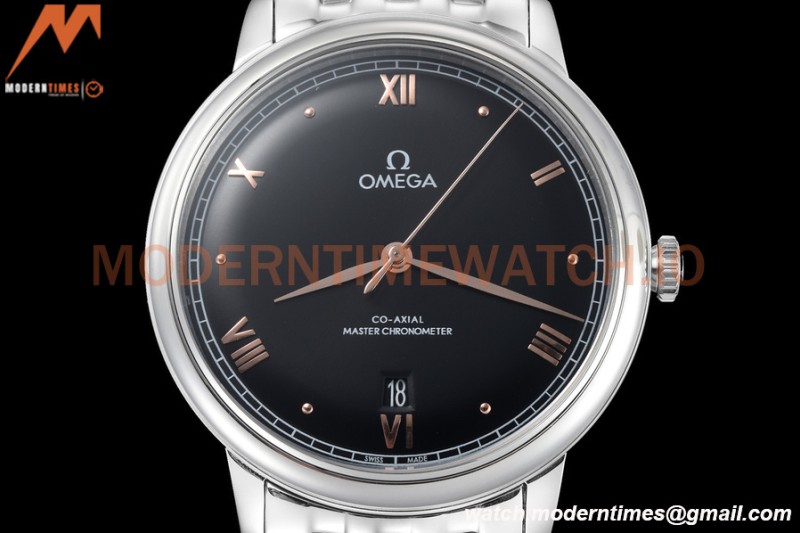 Omega - De Ville Prestige 40mm SS/SS Black BLSF A8800