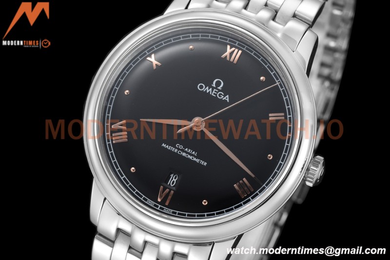 Omega - De Ville Prestige 40mm SS/SS Black BLSF A8800