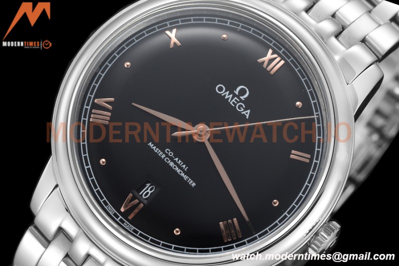 Omega - De Ville Prestige 40mm SS/SS Black BLSF A8800