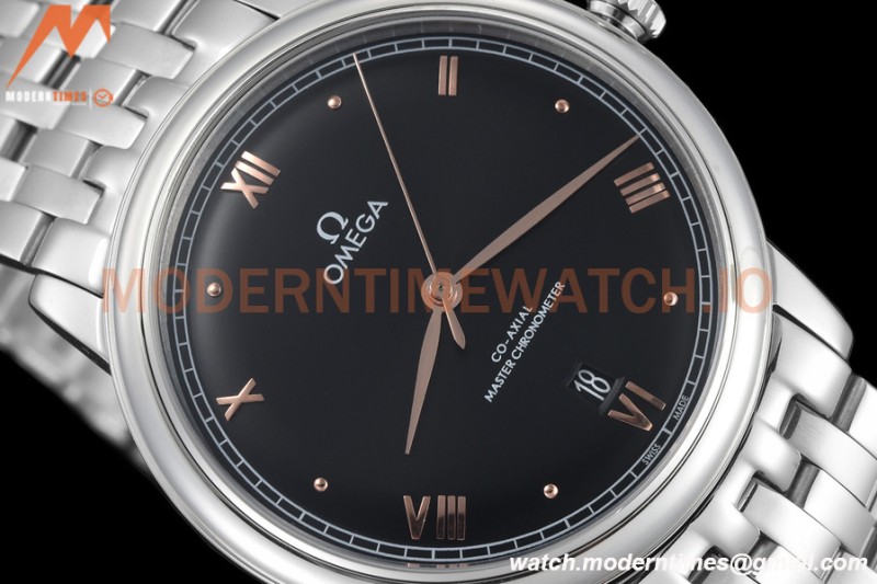 Omega - De Ville Prestige 40mm SS/SS Black BLSF A8800