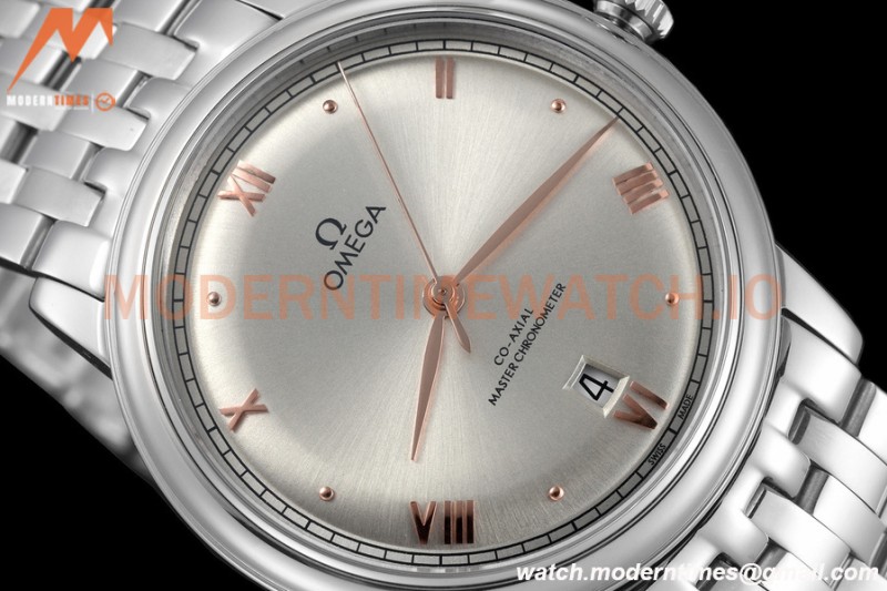 Omega - De Ville Prestige 40mm SS/SS Silver BLSF A8800