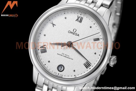 Omega - De Ville Prestige Ladies 34mm SS/SS Silver VSF A8800
