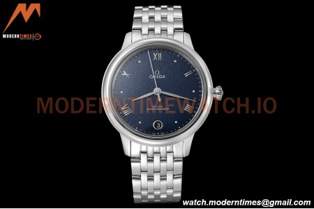 Omega - De Ville Prestige Ladies 34mm SS/SS Blue VSF A8800
