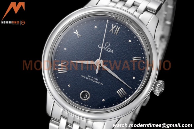 Omega - De Ville Prestige Ladies 34mm SS/SS Blue VSF A8800