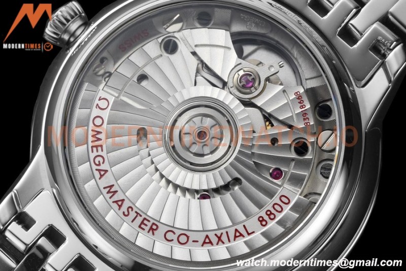 Omega - De Ville Prestige Ladies 34mm SS/SS Grey MOP VSF A8800