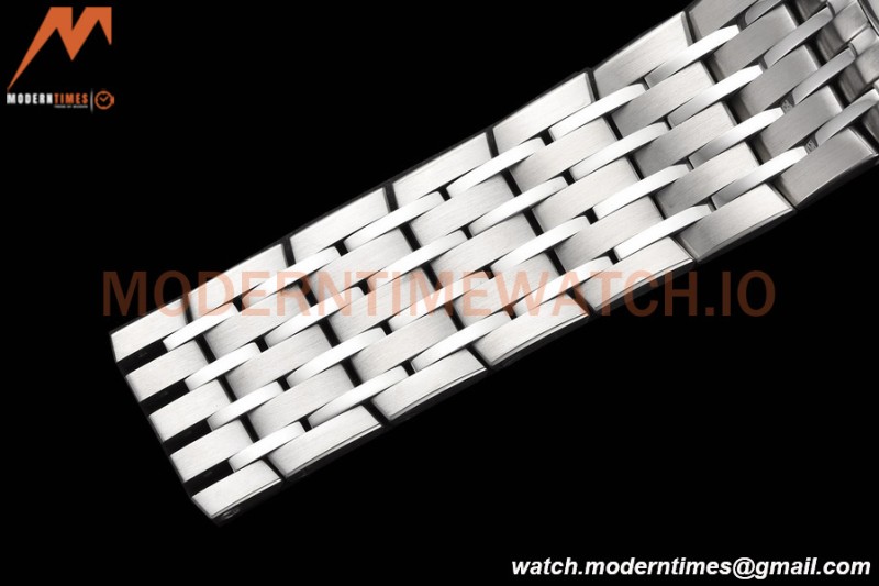 Omega - De Ville Mens Co-Axial 41mm SS/SS Black Roman VSF A8500