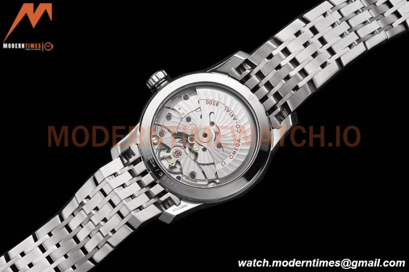 Omega - De Ville Mens Co-Axial 41mm SS/SS Black Roman VSF A8500