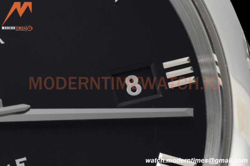 Omega - De Ville Mens Co-Axial 41mm SS/SS Black Roman VSF A8500