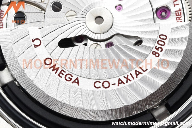 Omega - De Ville Mens Co-Axial 41mm SS/SS Black Roman VSF A8500