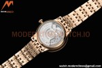 Omega - De Ville Prestige Ladies 34mm RG/RG Dia/Rmn Brown VSF A8800