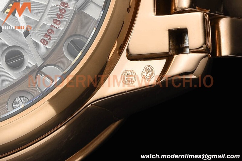 Omega - De Ville Prestige Ladies 34mm RG/RG Dia/Rmn Brown VSF A8800