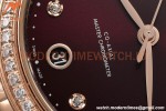 Omega - De Ville Prestige Ladies 34mm RG/RG Dia/Rmn Brown VSF A8800