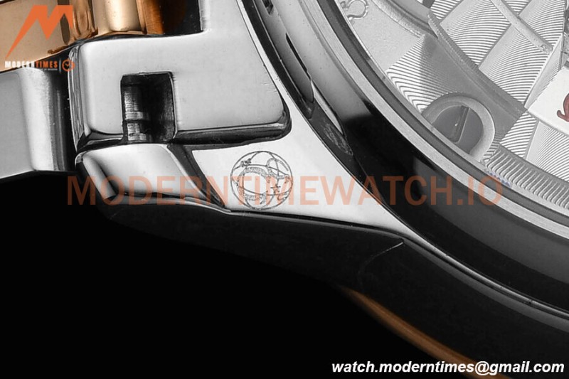 Omega - De Ville Prestige Ladies 34mm SS/RG Blue VSF A8800